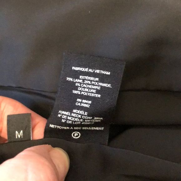 Theory Funnel Neck Coat NWT - Picture 9 of 14